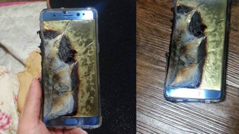 Note 7 incendio