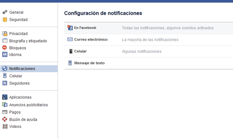 Notificaciones Facebook Live 2