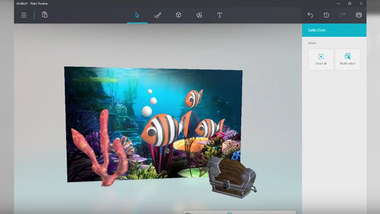 El nuevo Paint de Microsoft permite dibujar en 3D - Ovrik