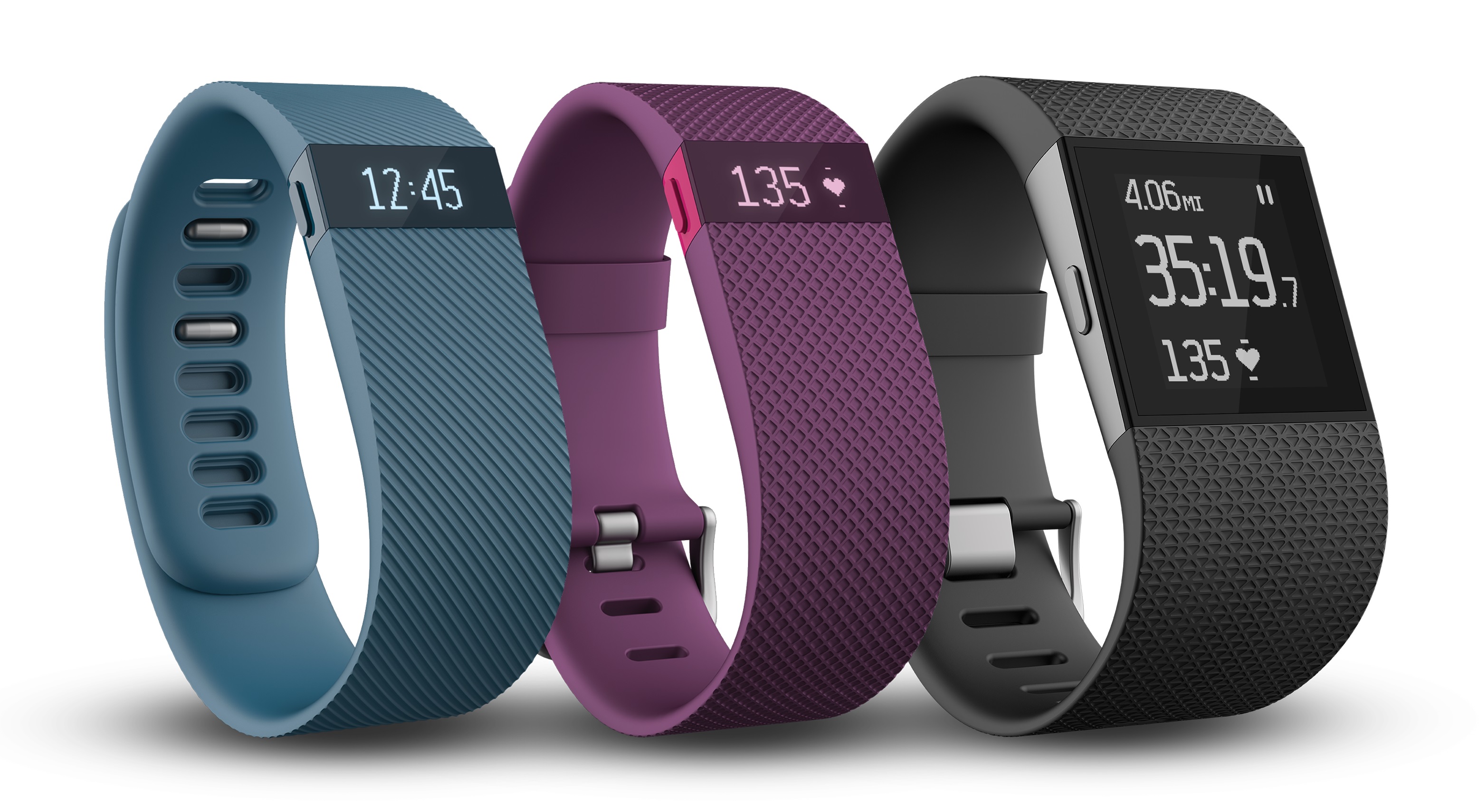 Una de las pulseras de Fitbit