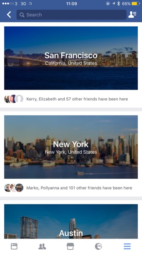 Facebook City Guides 1