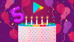 Google Play 5 años