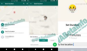 WhatsApp ubicacion tiempo real