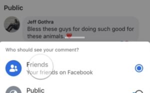 Facebook comentarios privados