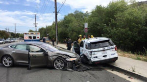 Accidente Tesla