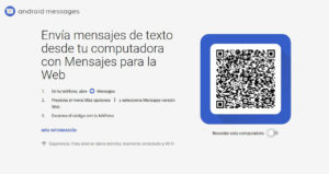 Android Mensajes Web