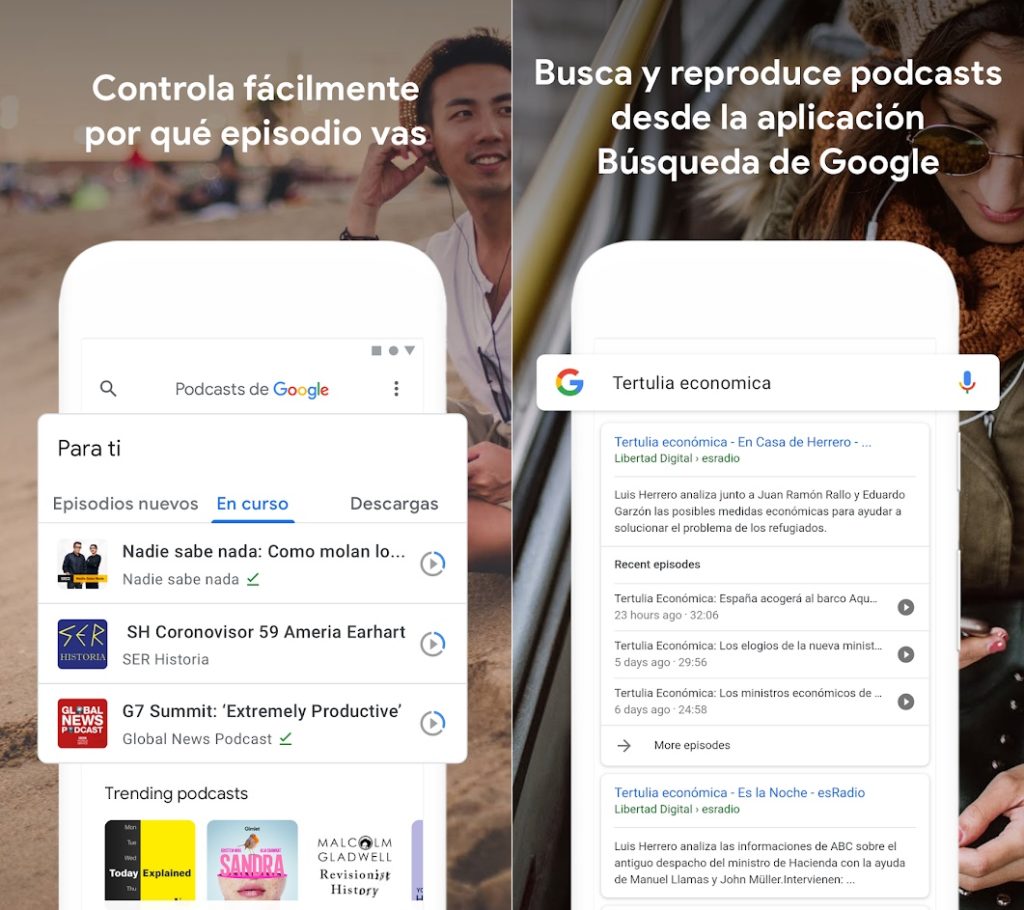 Podcasts de Google