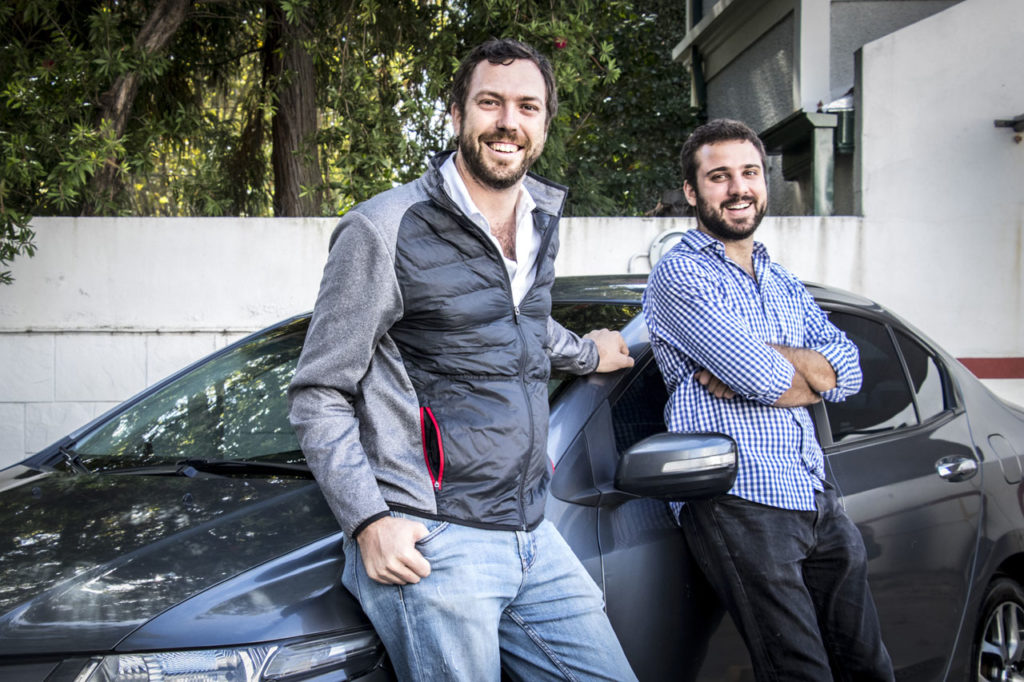 Jaime Macaya y Juan Cruz de la Rúa fundadores Checkars