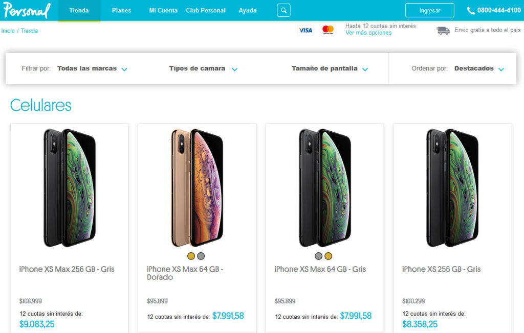 Precio iPhone Personal