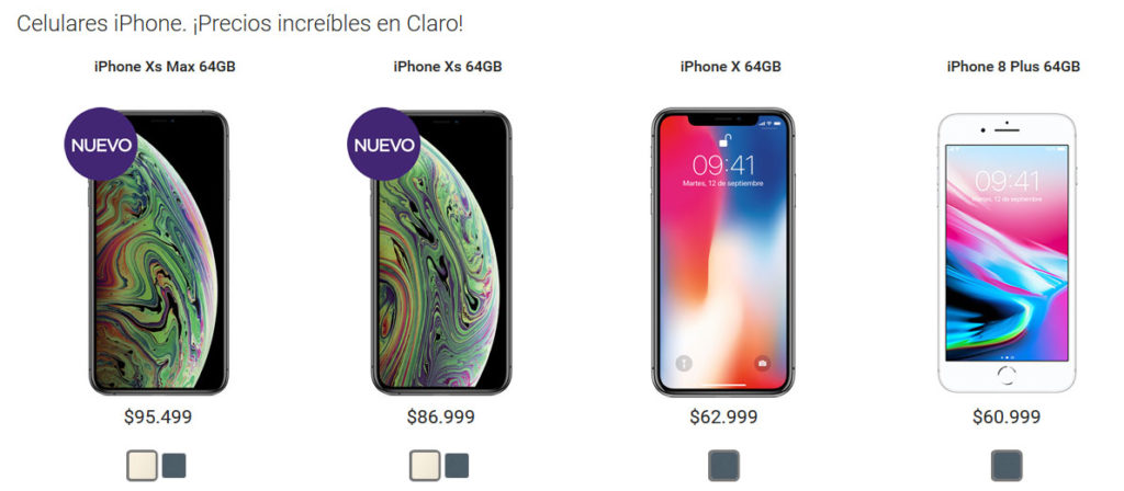 iPhone XS Claro