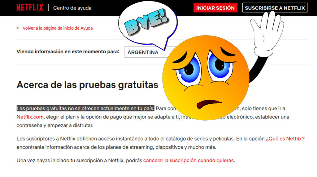 Netflix mes prueba gratis