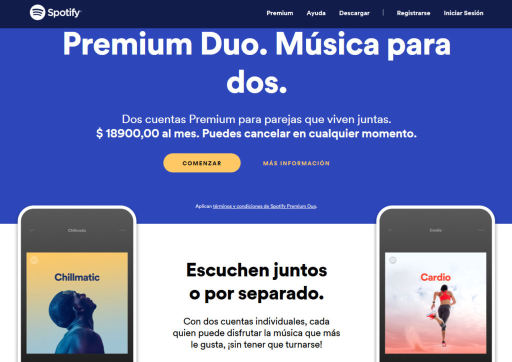 Spotify Premium Duo