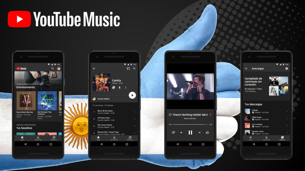 YouTube Music Argentina