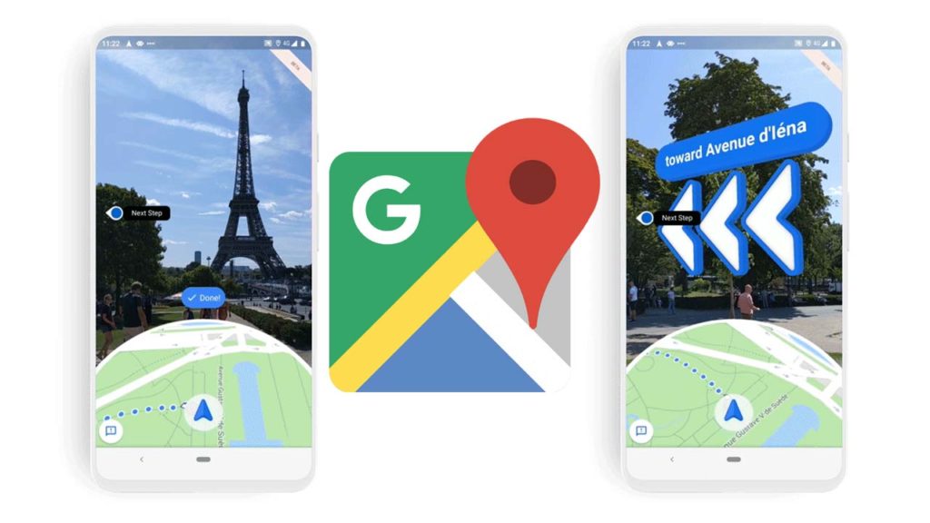 Google Maps Realidad Aumentada