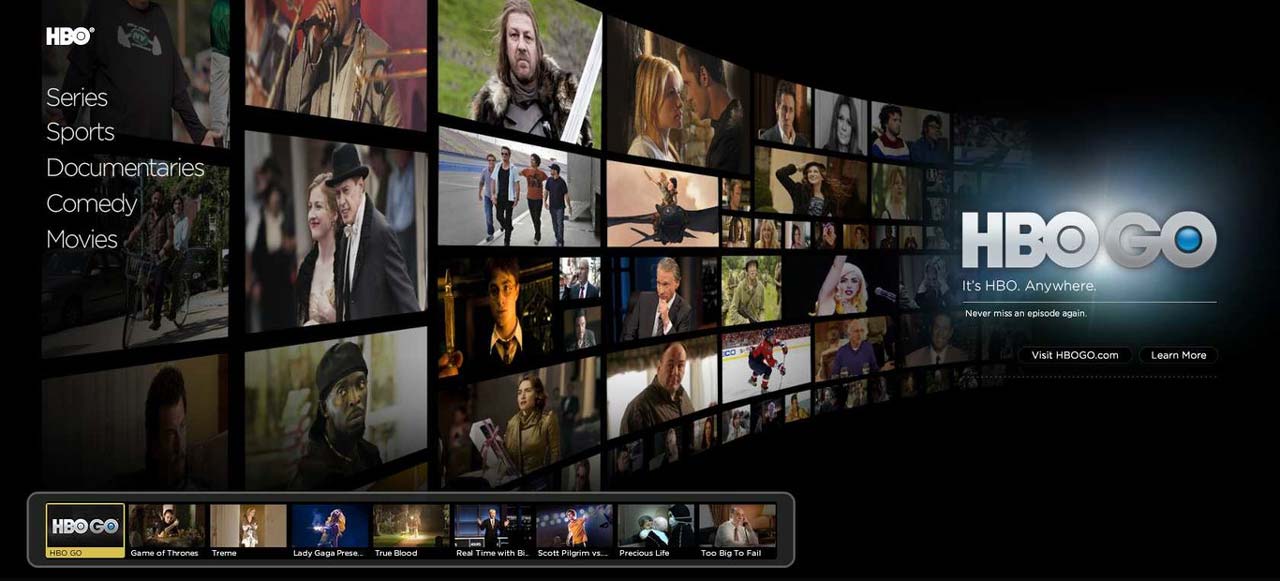 Falla de HBO Go muestra una negra al Chromecast