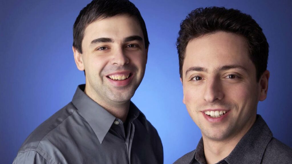 Larry Page Sergey Brin