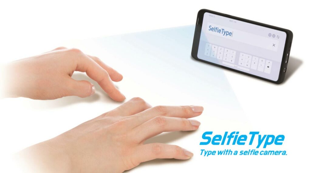 Teclado Samsung SelfieType
