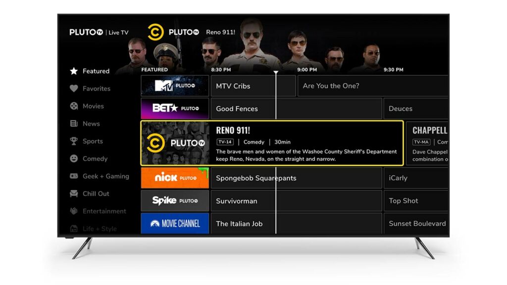 Pluto TV guía de canales y descarga de la app para ver TV