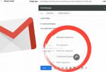 Agregar múltiples firmas Gmail