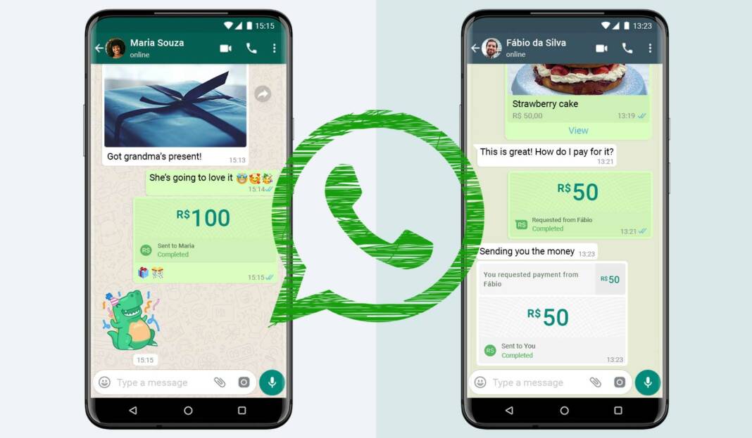 WhatsApp envio dinero