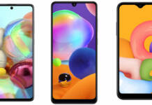 Samsung Galaxy A71 A31 A01