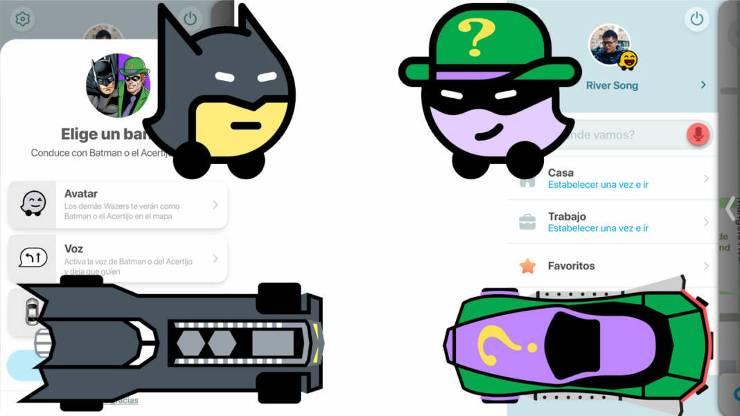 Waze Batman Acertijo