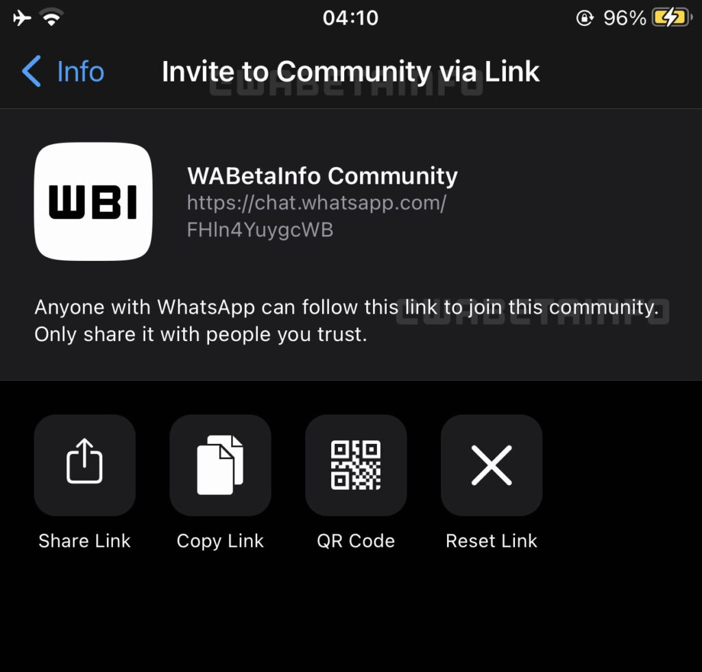 Invitacion comunidades WhatsApp