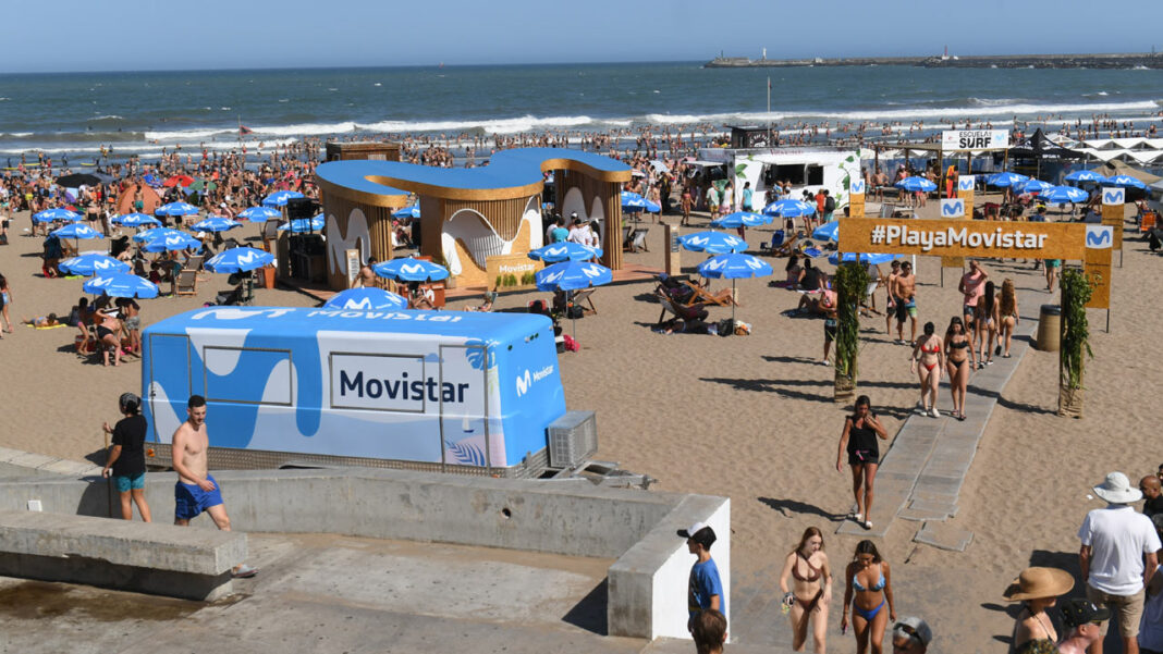 Playa Movistar Mar del Plata