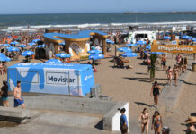 Playa Movistar Mar del Plata