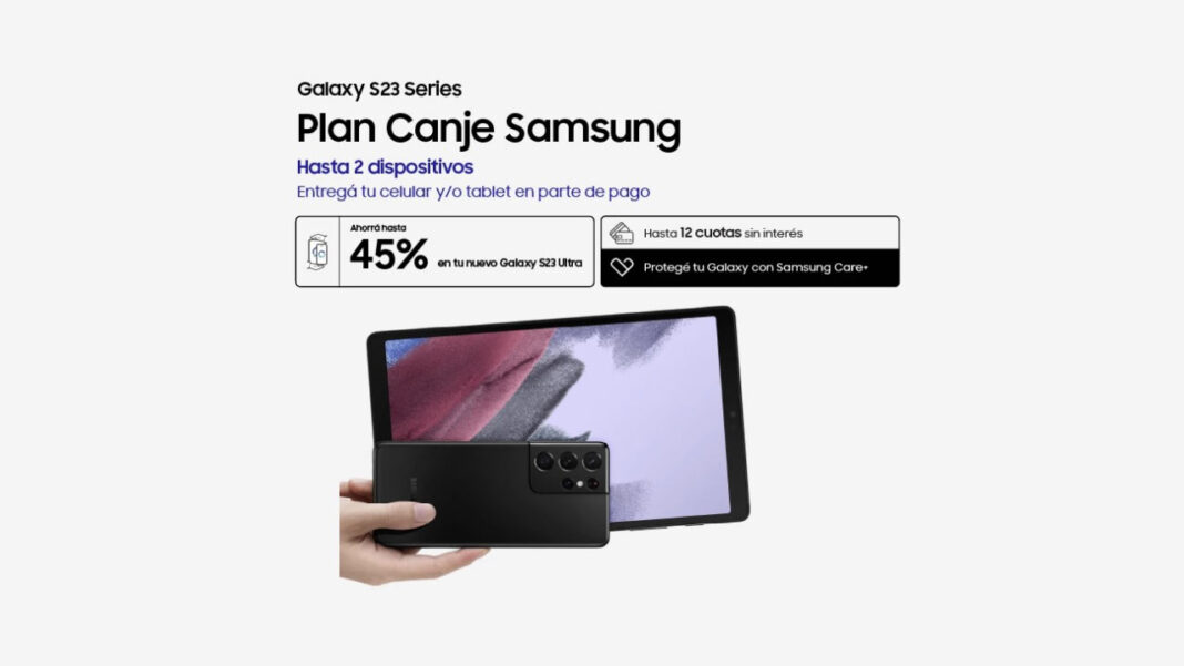 Plan Canje Samsung