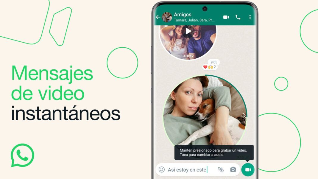 Mensajes video cortos WhatsApp