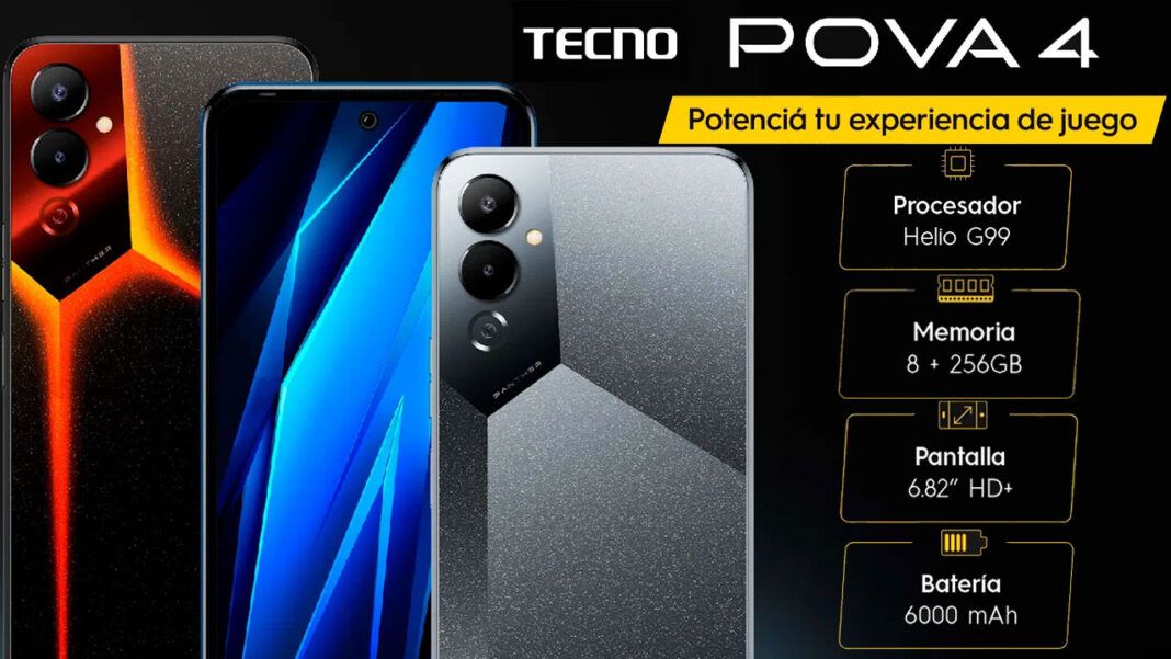 Celular Tecno POVA 4