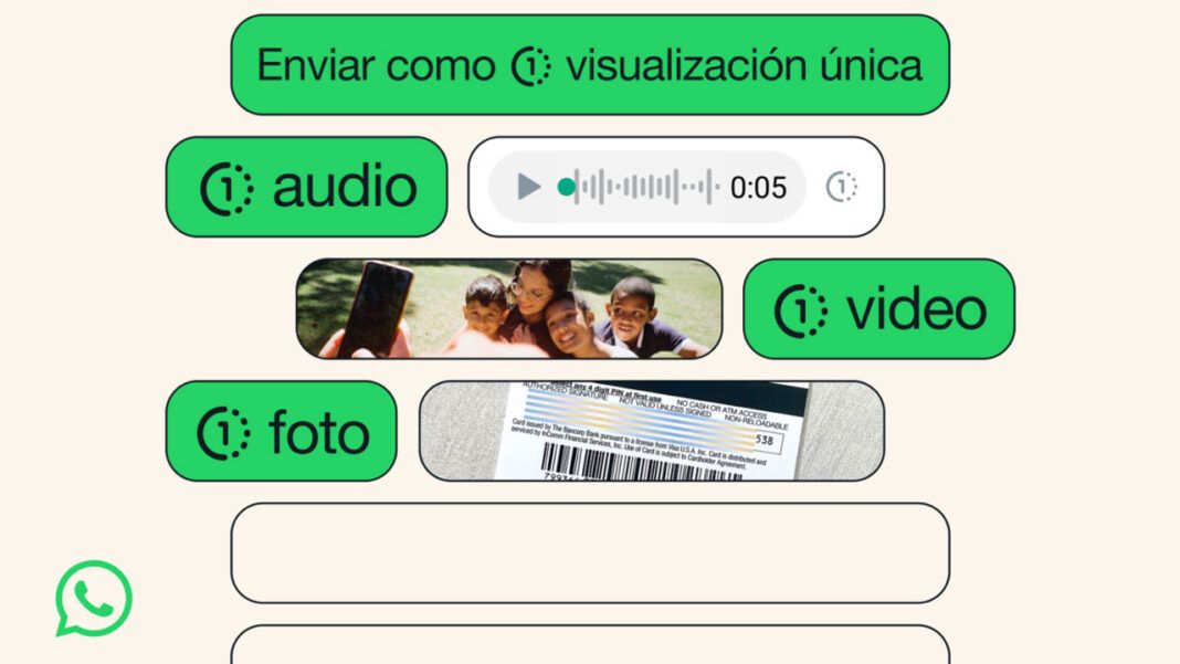 Mensajes audio temporal WhatsApp